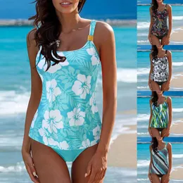 Women's Swimwear Two Piece Mesh Swimdress Tankini Beach Big Swimsuit Lace Bathing Suit For Women