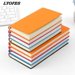Notepads Budget Book Notebooks and Journals Soft Business Leather Diary A6 A7 PU Journal Thick School Office Meeting Record Notepad 230309