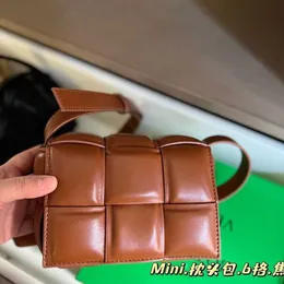 Totes Mini Bags Venetas Cassettes Designer Bag Bottegas Woven Small Single Shoulder Messenger High Sense Shoulder Bags