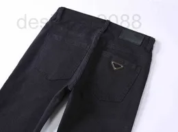 Мужские джинсы дизайнер Mens Denim Classic Emelcodery Vintage Pants Fashion Luxury Slim-Leg Motorcycle Biker Business Business Leisu