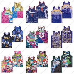 Movie version basketball Jersey Russell Westbrook Simmons Penny Hardaway The Gross Sisters Rugrats Gone Wild