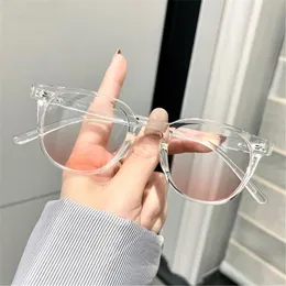 Solglasögon Stylish Korean Style Eyewear Myopia Glasögon närsynt gradient Blush Glassessunglasses