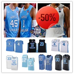 2022 Final Four North Carolina Tar Heels Unc Basetball Jersey Armando Bacot Caleb Love Brady Mane R.J. Davis Dawson Garcia Leay