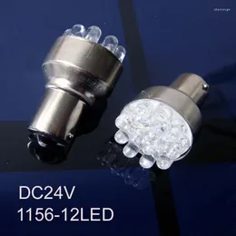 عالية الكثافة 24V BA15S P21W S25 1156 LED مصابيح LED LED LIGH