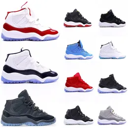 Kids Shoes 11s basketball 11 cherry boys sneakers cool grey Children black sport sneaker girls infants toddler Concord designer trainers baby kid youth outdoor shoe