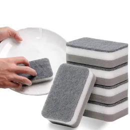 Sponges Scouring Pads Kitchen Utensils Stuff Wipes For Washing Dishes Washable Sponge Gadget Sets Domestic Utilities Cleaning Goods Low Price Items R230309