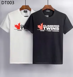 DSQ PHANTOM TURTLE Men's T-Shirts Mens Designer T Shirts Black White Cool T-shirt Men Summer Italian Fashion Casual Street T-shirt Tops Plus Size M-XXXL 6933