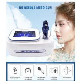 Portable Needle Free Beauty Device Mesotherapy Gun Meso Meso Gun Face Lyfting Skin Drawing Anti Wrinkle Beauty Machine420