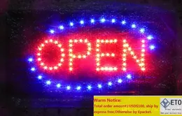 معدات عرض الإعلان LED Motion Motion Open Sign Neon Business of LED Sign