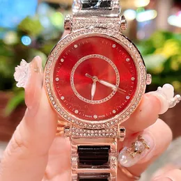moda lüks kadınlar en iyi marka tasarımcı izle 39mm elmas kadran kol saatleri deri kayış kuvars saati bayanlar için Noel sevgililer için anneler günü hediyesi