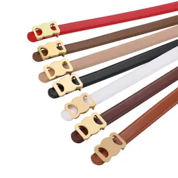 Fashion Leather Belt Design for Man Woman Special Style Belts Genuine Buckle 7 Colors Accessories Length 100CM