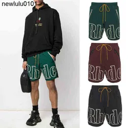 designer män mode rhude samma sommarsportshorts mäns kvinnor pekar lös casual pojkar basket shorts