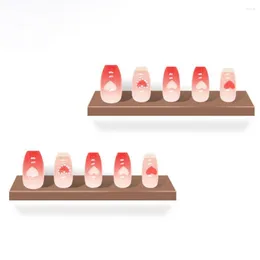 False Nails 1 Set Bellissima forma del cuore rimovibile francese esteso artificiale Fuce fadeless per unghie artificiale