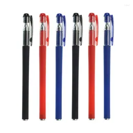 Three-Color Matte Gel Pen 0.5mm High-End Writing Business Office Signature Learning Stationery (Neutral 1pc Refill 20pcs)