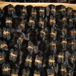Cheapest Indian Hair Body weave Softest Human Hair 8 inch Color#1b and #2 20pcs lot Express 265L