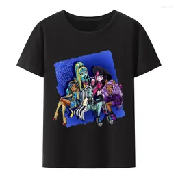 Women's T Shirts Cute Girl Y2k T-shirts American Anime Fashion Doll Gift Student Women's Summer Tee Shirt