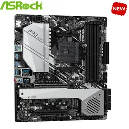 NUOVO X570 Per ASROCK X570M Pro4 Presa Della Scheda Madre AM4 DDR4 Desktop Originale PCI-E 4.0 m.2 sata3 Scheda Madre