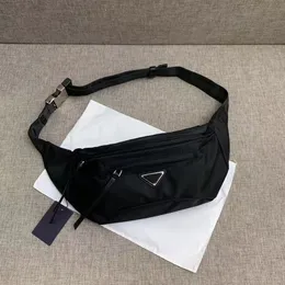 Ponowne i saffiano pasek pasa wodoodpornego plecaka na płótnie plecak relon logo-nadruk podszewka projektant Crossbody Bags Lady Bumbag Cross Fanny Pack Zamknięcie