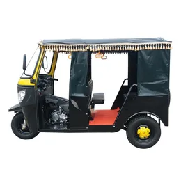 Electric Tuk Tuk Taxi India 3 Wiel volwassen passagier Rickshaw E Pedicab volwassen driewieler Bajaj 3wielvoertuig