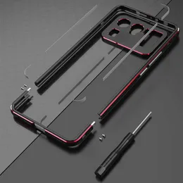 Xiaomi 11の携帯電話ケース11 Ultra Case Aluminum Metal Bumper for Mi 11フレームカメラ保護フィルムXiaomi11シェルW0224