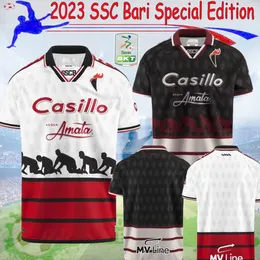 2023 SSC Bari Special Edition Soccer Jerseys Societa Sportiva Calcio Bari Bari 23 24 Botta Cheddira Maiello Esposito Benali Special Men Football Shirts uniformen