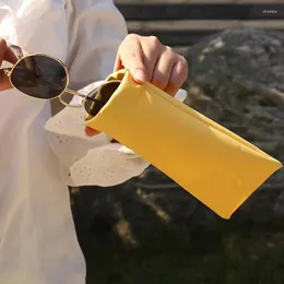 Depolama torbaları ins su geçirmez güneş gözlükleri torba taşınabilir ruj organizatör mücevher tel deri kadın para çanta çantası