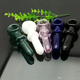 Rauchpfeifen Buntglas konkave Pfeife Glasbongs Ölbrenner Glas