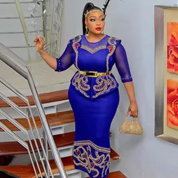 Ubrania etniczne MD szat Africaine femme sukienki syreny plus size dla kobiet afrykańskie dashiki ankara maxi szat