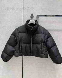 Женский дизайнер Parkas Down Parkas Milan Runway New Winter Stand Complar Coats Brand Tome Style Overwear A4VQ