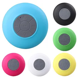 Mini Bluetooth -Lautsprecher tragbarer wasserdichte drahtlosen Freisprechanbieter Saugnapf Cup für Duschen Badezimmerpool MP3 Musik Player Lautsprecher