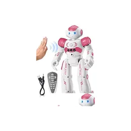 RC Robot Remote Control Toys Gesture manuale N Sensing Smart Dancing Smart Caning Drop Drople Delivery Regali DHVAO Electric Dhvao