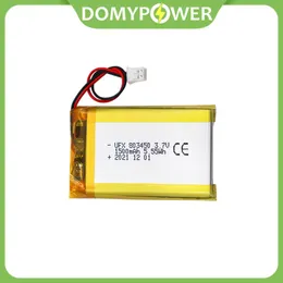 Batterie per tablet PC 3.7V 1500mAh 803450 Batteria ricaricabile LiPo ai polimeri di litio per navigatore GPS per fotocamera MP5 DVD PAD con PH2.