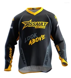 جاكيتات السباقات 2023 MX Jersey MTB Sportswear Downhill Bike Shirt ركوب الدراجات طويلة الأكمام ملابس موتوكروس ملابس موتوكروس