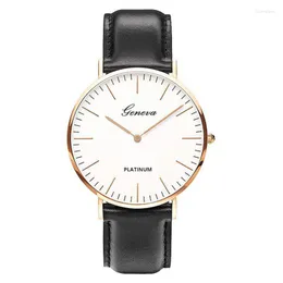 Wristwatches Korean Fashion Trend Simple Temperament Students Waterproof Watch Men Ins Wind Women Year Relojes Para Mujeres