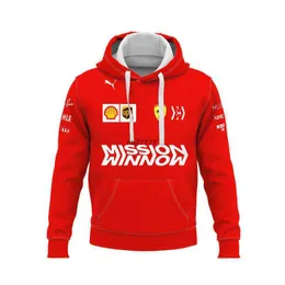 2023 Ny F1 Racing set långärmad tröja herrtröjor tröjor 3d långärmad ungdom stor mode hoodie hoodie löst topp t1 2p12