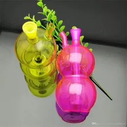 Курительные трубы Цвет водной стеклянной бутылочной тыквы, оптовые масляные трубы бонгов