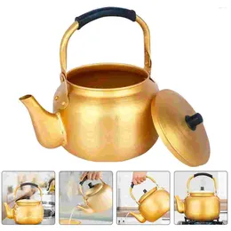 Bowls Metal Water Jug Stainless Steel Tea Kettle Whistling Coffee Pot Portable Rice