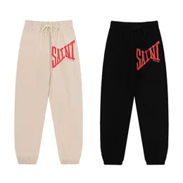 Men's Shorts American fashion brand Saint Michael simple printed cotton terry casual pants leggings for men and women in autumn and winter