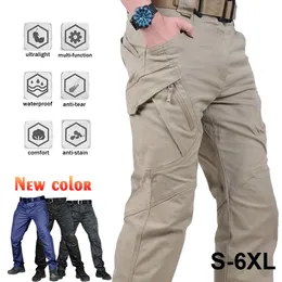 Pantaloni da uomo City Tactical Cargo Pants Classic Outdoor Escursionismo Trekking Army Tactical Joggers Pant Camouflage Military Multi Pocket Pants 230310