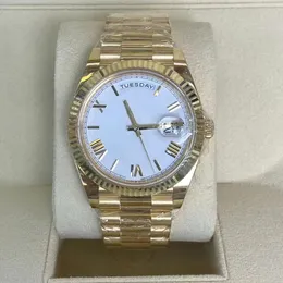 Designer Watch Heren Mechanical Watch M228238-0042 Sapphire 40mm Romeinse Digitale waterdichte 50m Zwemvakantiegeschenk met originele doos