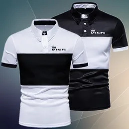 Mens Tshirts Fashion Casual Sports Short Sleeve Polo Shirt Top Tshirt 230310