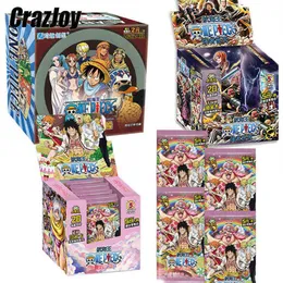 2021 anime anime one card luffy Zoro Nami Chopper Franky New Collections Card Game Collections Battle Child Gift Toy AA231K