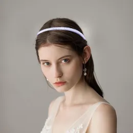 Saç klipleri barrettes parlak rhinestone moda bayan kişilik kafa çember takılar seksi gelin düğün kristal saç tokası headdress hediye Accesso