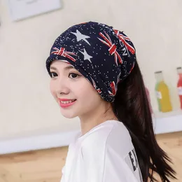 Fashion face mask neck gaiter 2019 new miter pullover men women's autumn and winter knitted moon Korean version pile cap