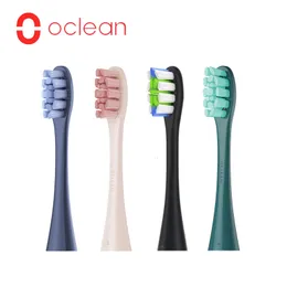 Testine per spazzolini originali Oclean X Pro Sonic Electric Heads 2PCS 4PCS Smart DuPont testina per spazzolino Pezzi di ricambio Pack Igiene orale 230310