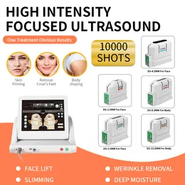 Other Beauty Equipment Medical Grade Hifu High Intensity Focused Ultrasound Hifu Lift Machine Wrinkle Removal With 5 Heads For Face And Body129