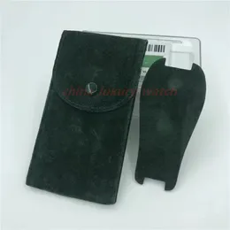 2023 NEW Watches box of boxes Cases Men and Women use Luxury Soft Green Velvet Storage Travel Pouch 116610 116660 126710 Watch Case Bag Pouch
