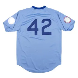 Zszyte koszulki baseballowe 42 Bruce Sutter 1976 Mężczyźni Men Youth S-4xl Classics Retro Jersey