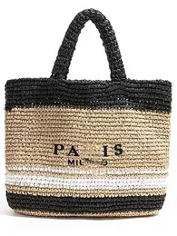 2023 Primavera e verão New Woven Bag Bags Noturs Fashion Crochet portátil de grande capacidade foto compras de férias para palha trançada bolsa