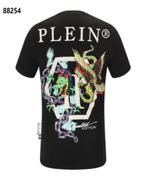 Men039s Camiseta redonda SS Piedras Góticas Plein Skull Men Tshirts Classical Hip Hop Streetwear Tshir9358364